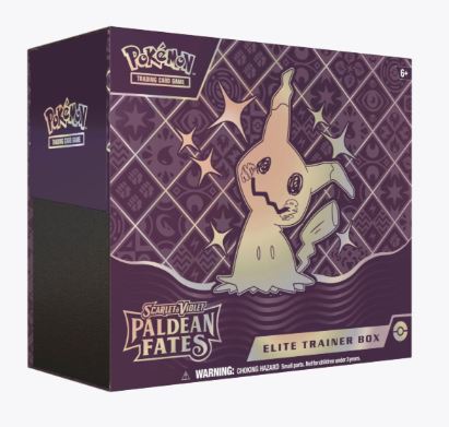 Pokemon SV04.5 Paldean Fates Elite Trainer Box | Card-Shack LLC Pokemon SV04.5 Paldean Fates Elite Trainer Box | Card-Shack LLC
